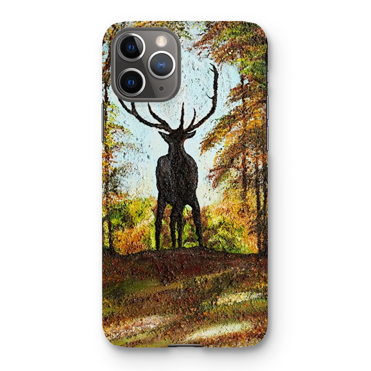 Coque de téléphone à pression cerf