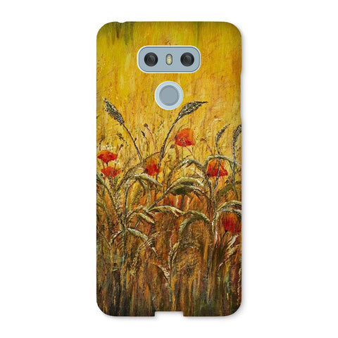 Golden Fields & Poppies 2 Snap Phone Case