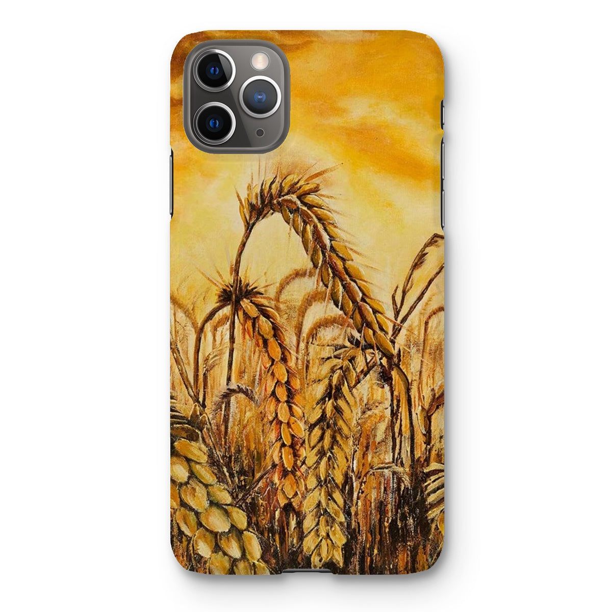 Stormy Wheat Field Snap Phone Case