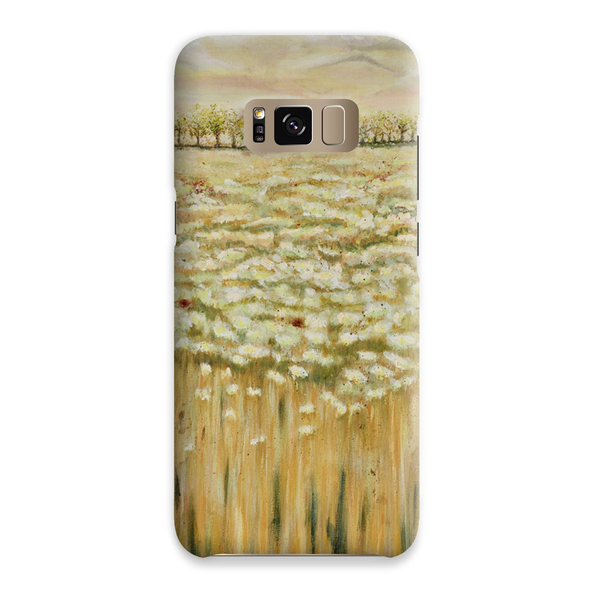 Shades of a wild field Snap Phone Case