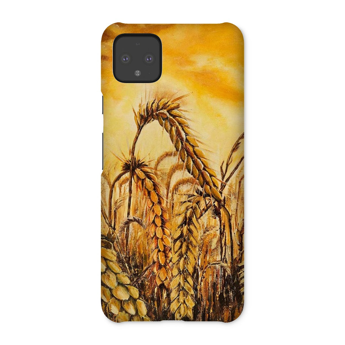 Stormy Wheat Field Snap Phone Case