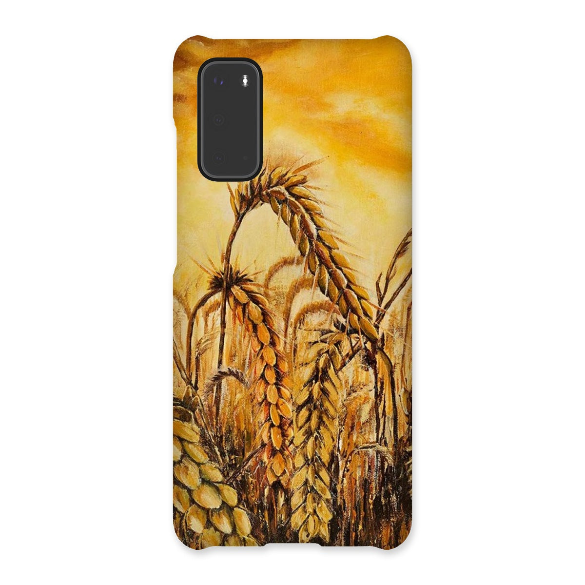 Stormy Wheat Field Snap Phone Case