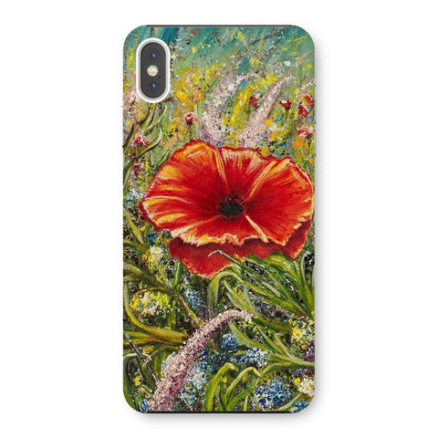 Poppy Love Snap Phone Case