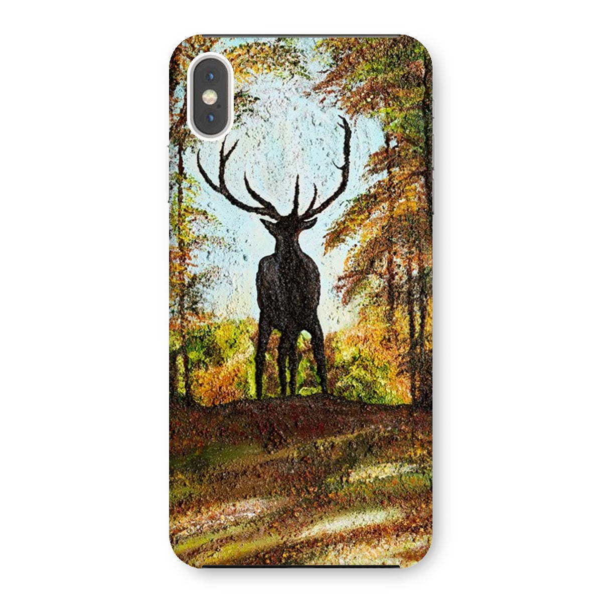 Coque de téléphone à pression cerf