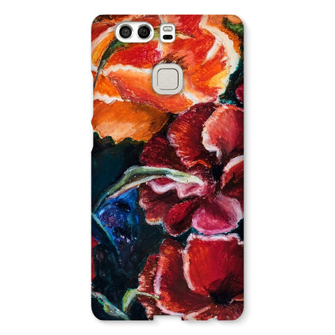 Artistic Snap on Phone Skin Poppy Love