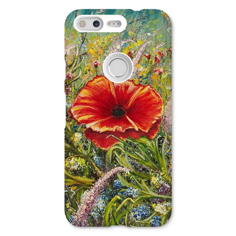 Poppy Love Snap Phone Case