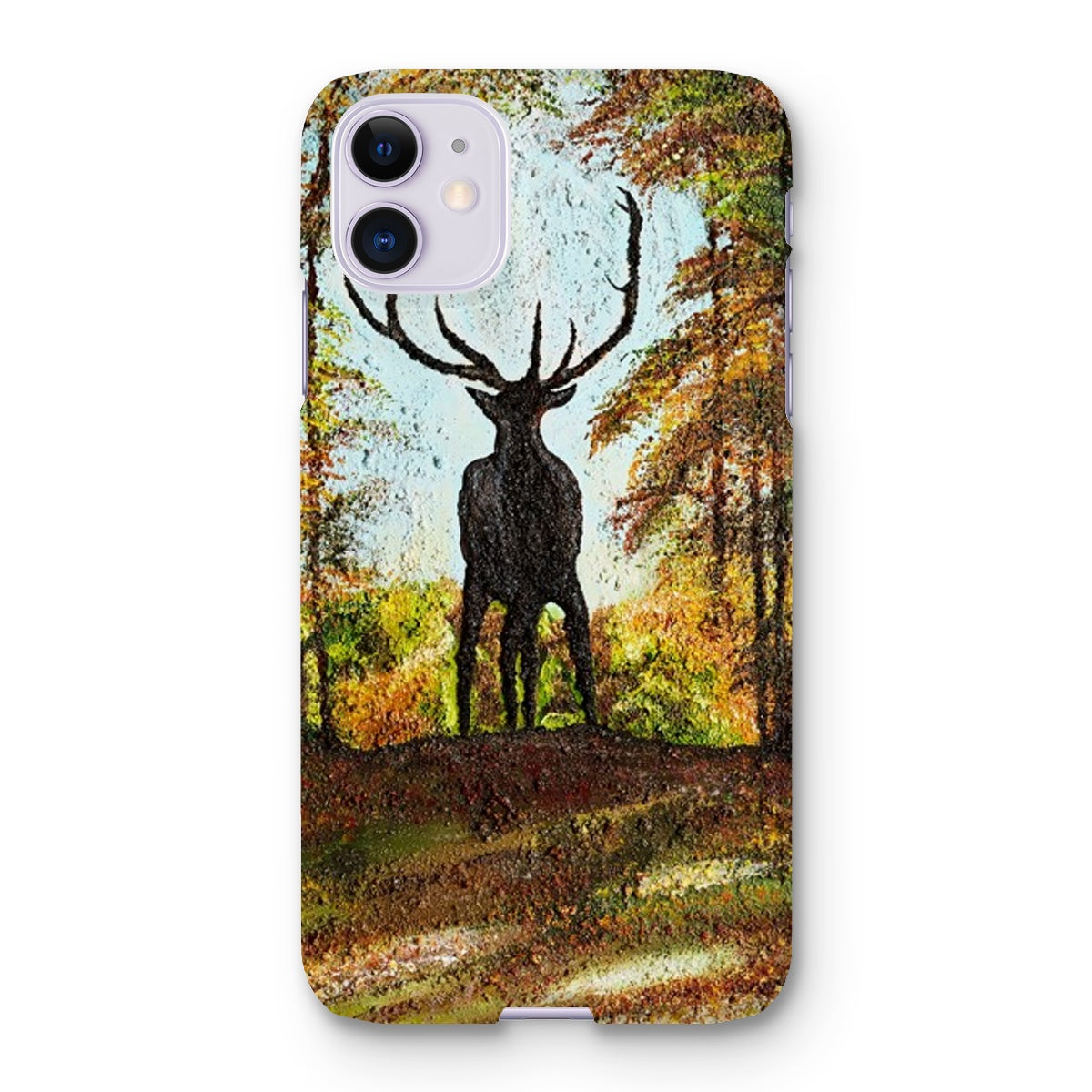 Coque de téléphone à pression cerf