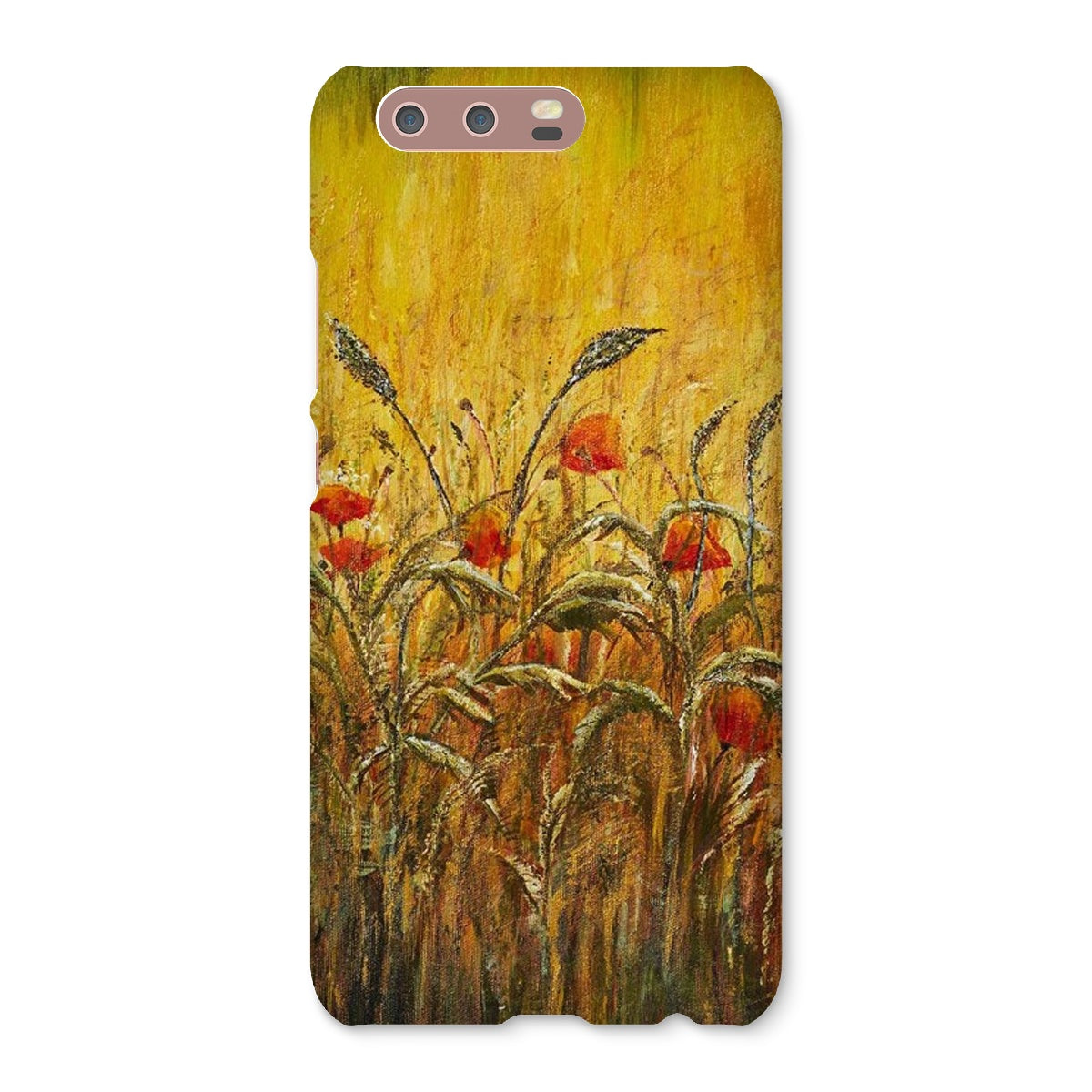 Golden Fields & Poppies 2 Snap Phone Case