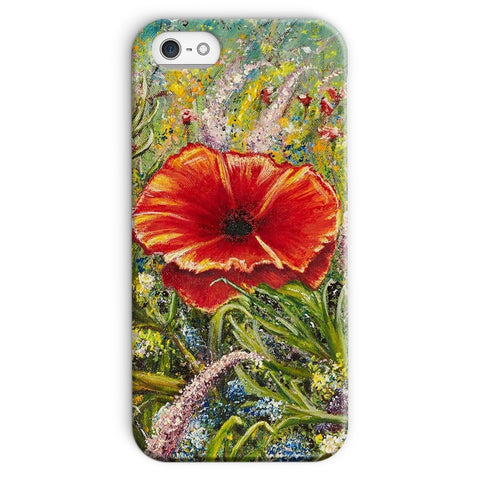 Poppy Love Snap Phone Case