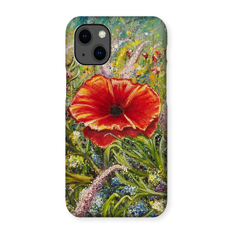 Poppy Love Snap Phone Case