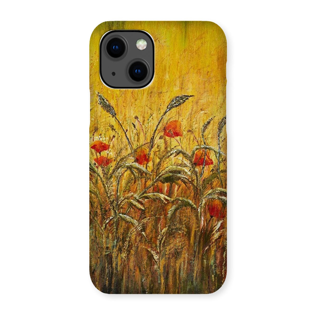 Golden Fields & Poppies 2 Snap Phone Case