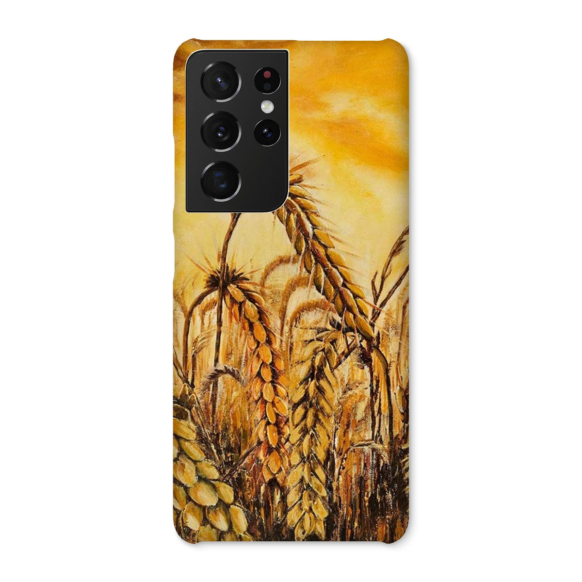 Stormy Wheat Field Snap Phone Case