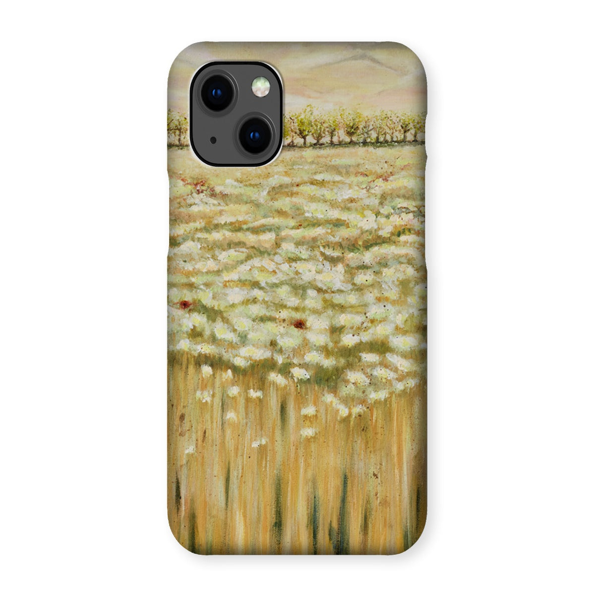 Shades of a wild field Snap Phone Case